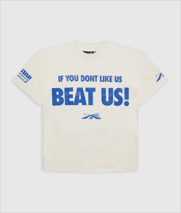 Hellstar Beat Us! T-Shirt White